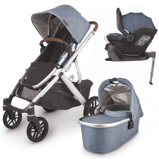 Uppababy VISTA V2 Pram Mesa Base i Size Travel System Gregory